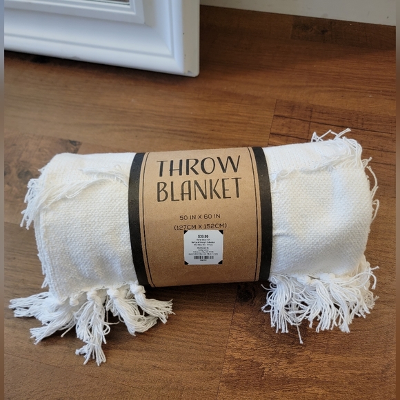 Throw Blanket 100% Cotton - Picture 2 of 5